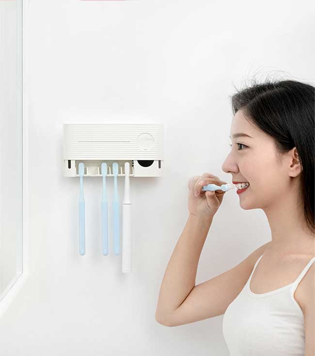 歯ブラシ除菌器 クラシックホワイト