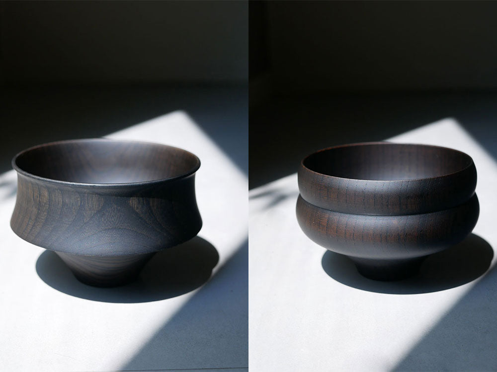 我戸幹男商店 SINAFU deco bowl Lサイズ A 【我戸幹男商店/GATOMIKIO