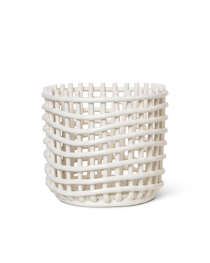 【fermliving】Ceramic Basket (セラミックバスケット)